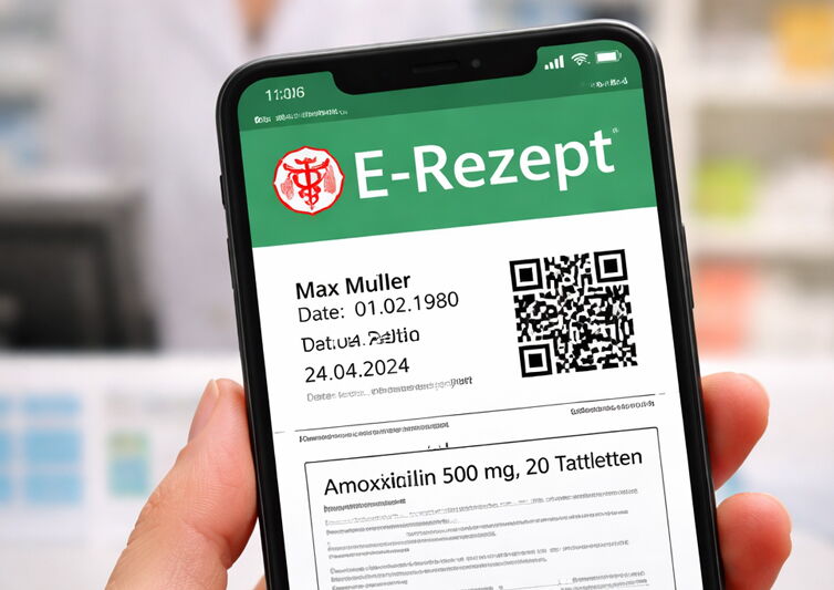 E-Rezept auf Handy